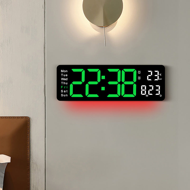 Multifunctional LED Digital Wall Clock