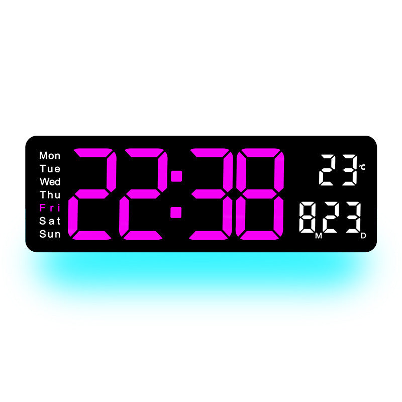 Multifunctional LED Digital Wall Clock