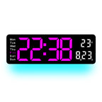 Multifunctional LED Digital Wall Clock