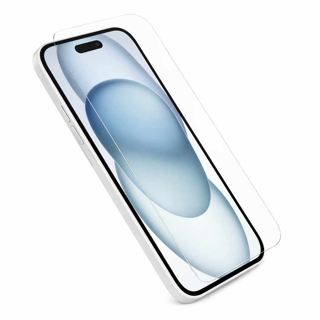 iPhone Clear Tempered Glass Screen Protector