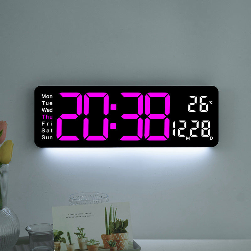 Multifunctional LED Digital Wall Clock